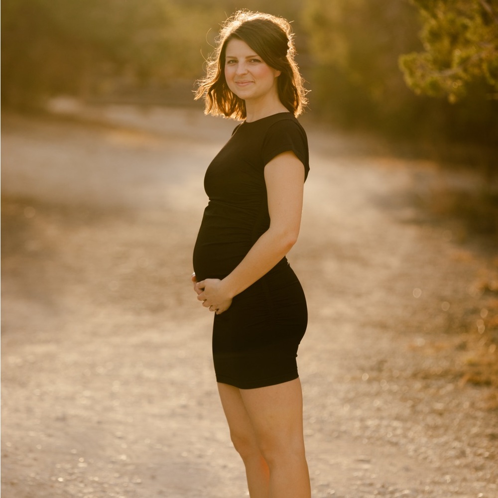 Blanqi maternity cap sleeve dress - Picture 6 of 6